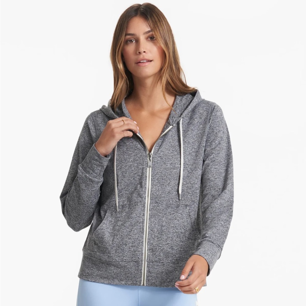 Vuori DreamKnit Halo Performance Hoodie Heather Gray
